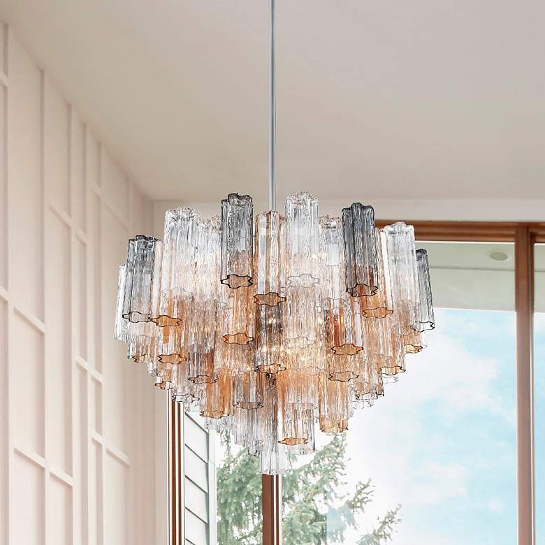 Image 7 Addis 16 Light Polished Chrome Chandelier more views