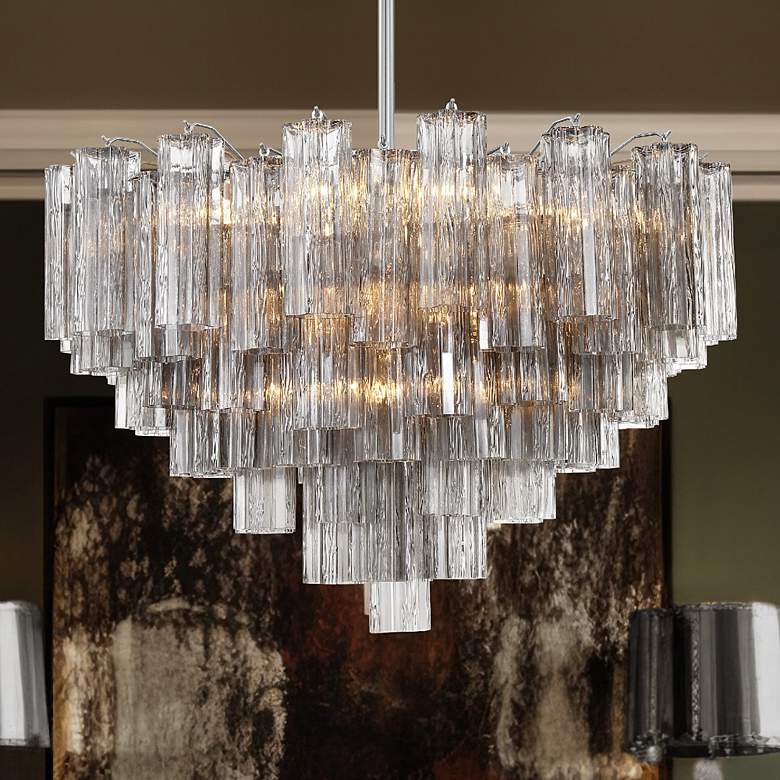 Image 1 Addis 16 Light Polished Chrome Chandelier