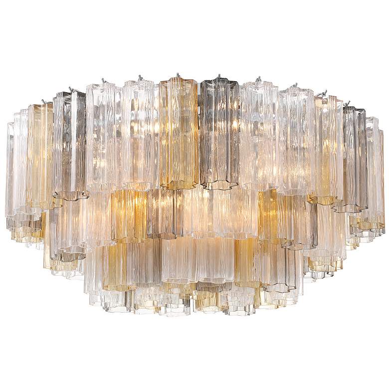 Image 1 Addis 16 Light Polished Chrome Flush Mount