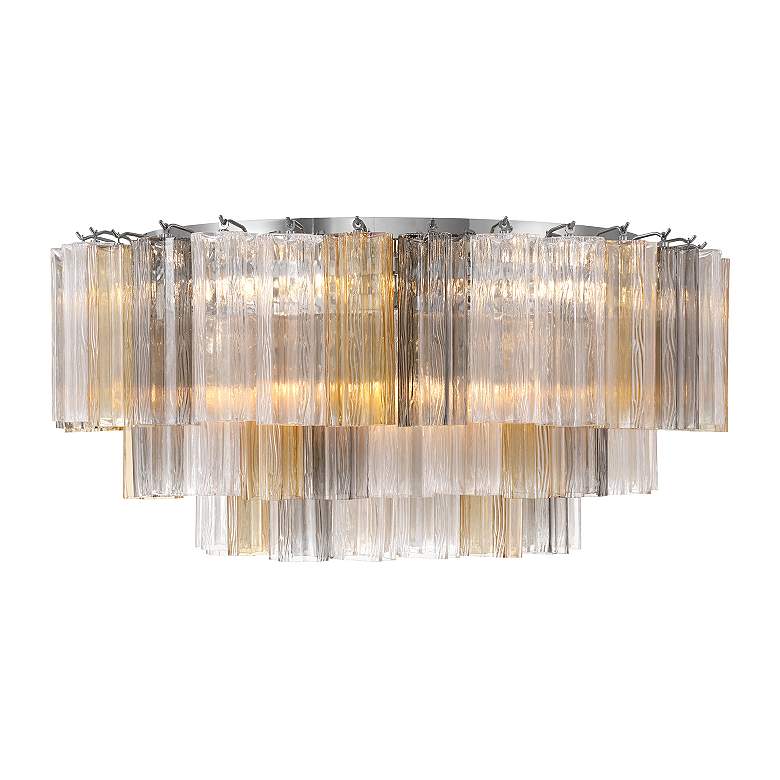 Image 3 Addis 16 Light Polished Chrome Flush Mount more views