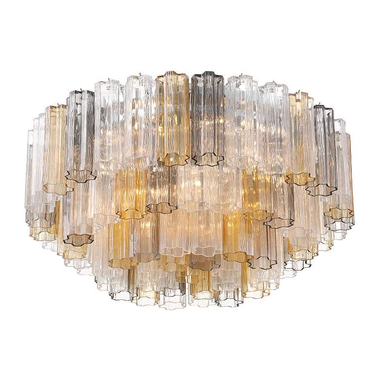 Image 4 Addis 16 Light Polished Chrome Flush Mount more views