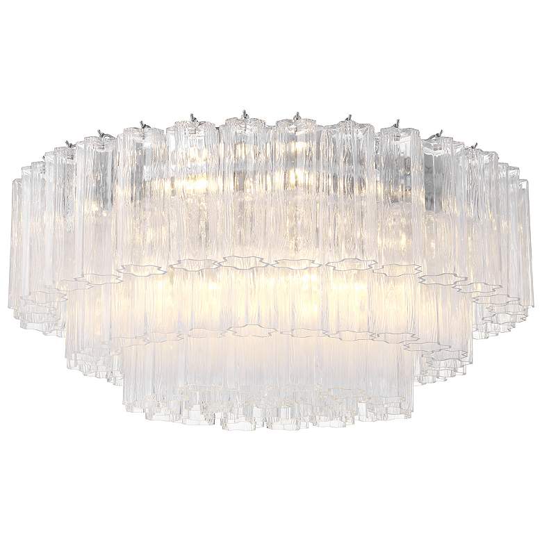 Image 1 Addis 16 Light Polished Chrome Flush Mount