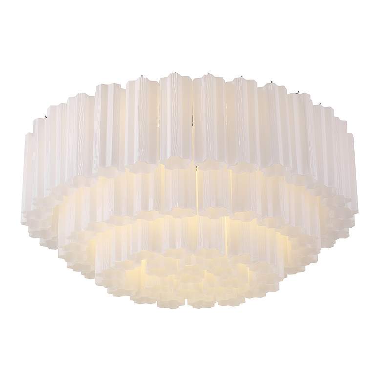 Image 4 Addis 16 Light Polished Chrome Flush Mount more views