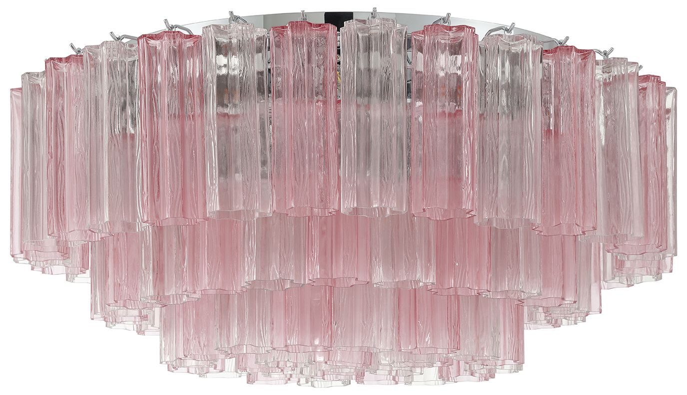 Image 2 Addis 16 Light Polished Chrome Flush Mount more views