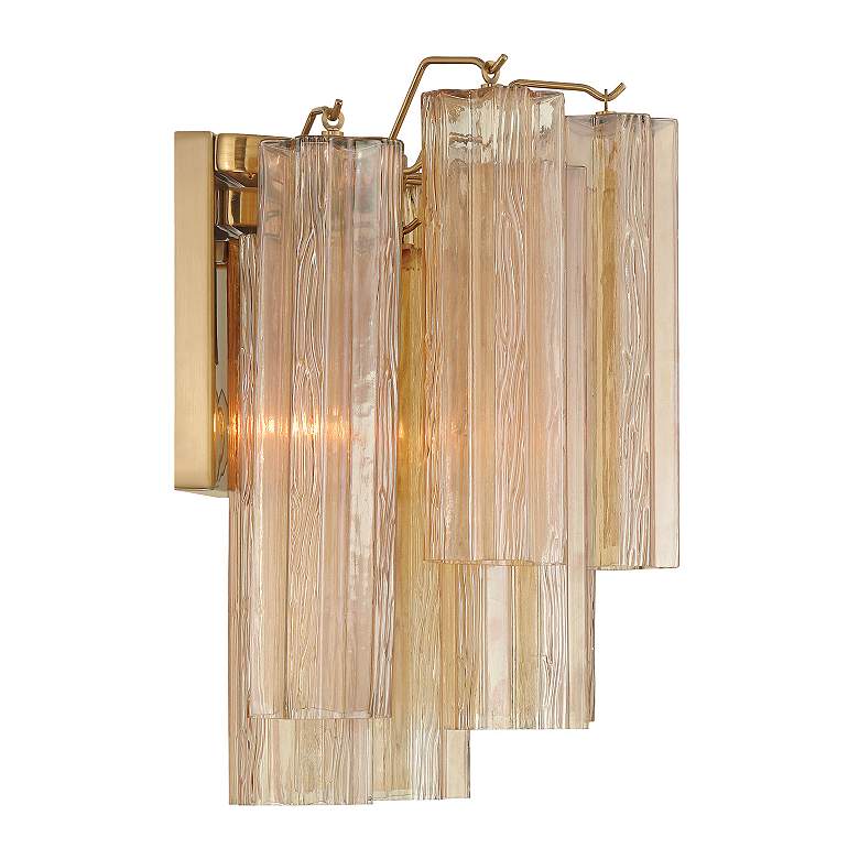 Image 5 Addis 2 Light Aged Brass Sconce more views