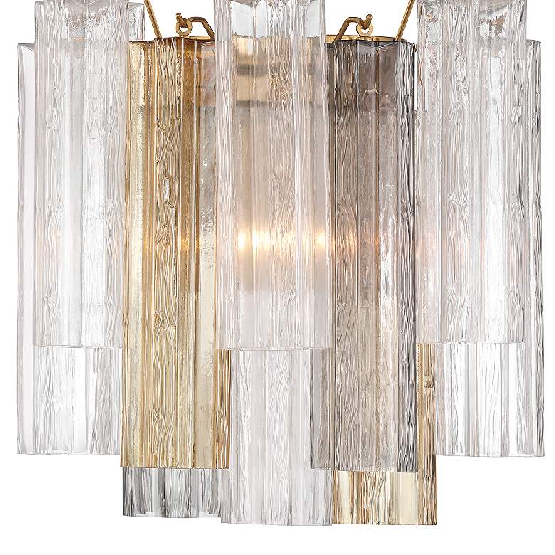 Image 6 Addis 2 Light Aged Brass Sconce more views
