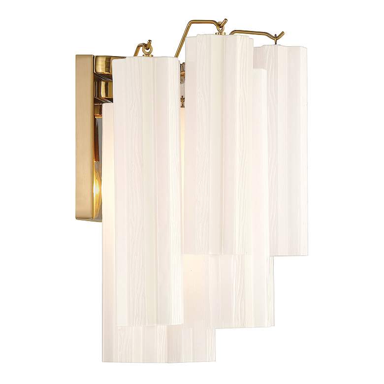 Image 5 Addis 2 Light Aged Brass Sconce more views