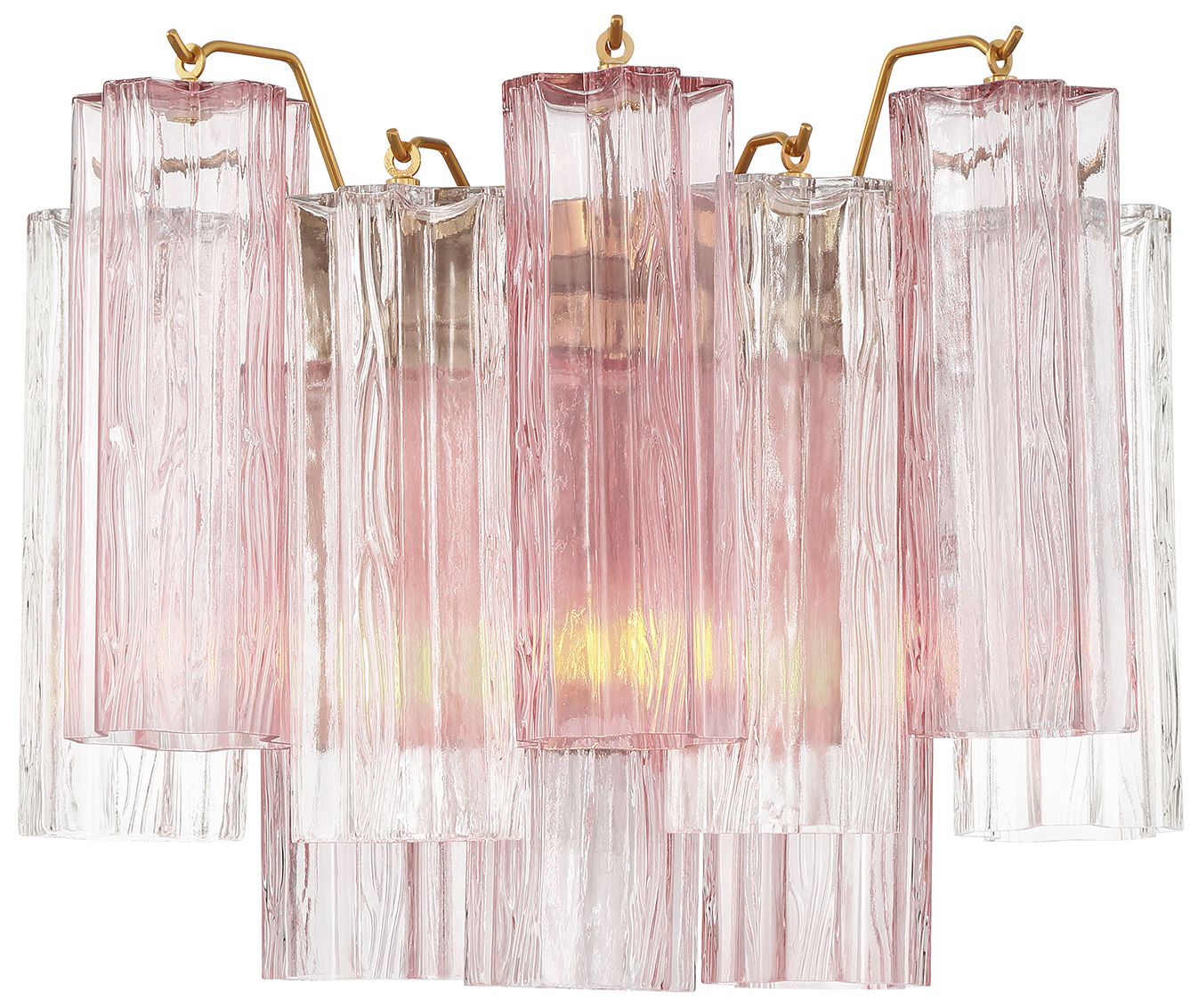 Image 2 Addis 2 Light Aged Brass Sconce more views