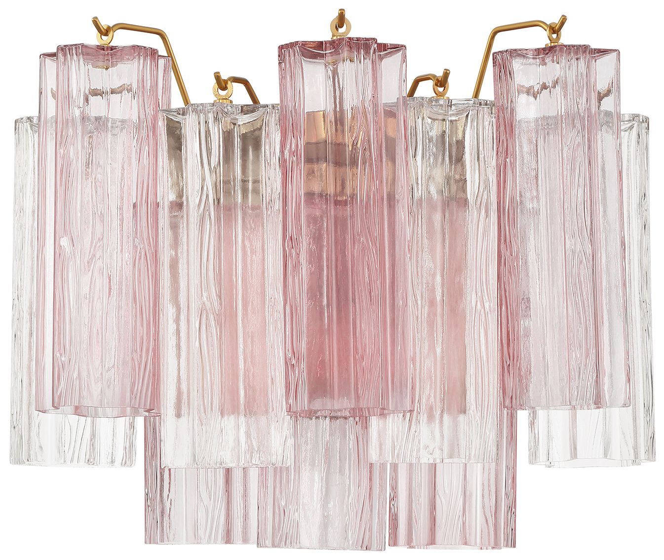 Image 3 Addis 2 Light Aged Brass Sconce more views