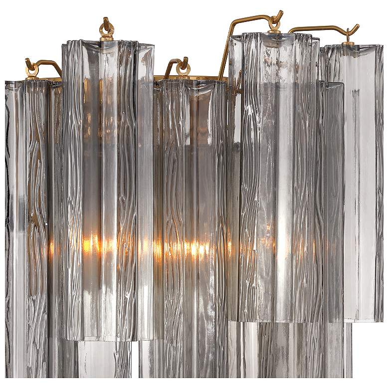 Image 5 Addis 2 Light Aged Brass Sconce more views