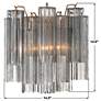6_Addis 2 Light Aged Brass Sconce more views