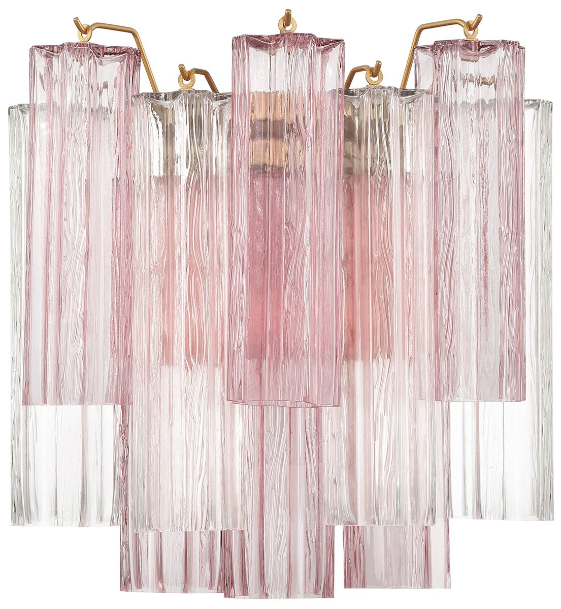 Image 2 Addis 2 Light Aged Brass Sconce more views