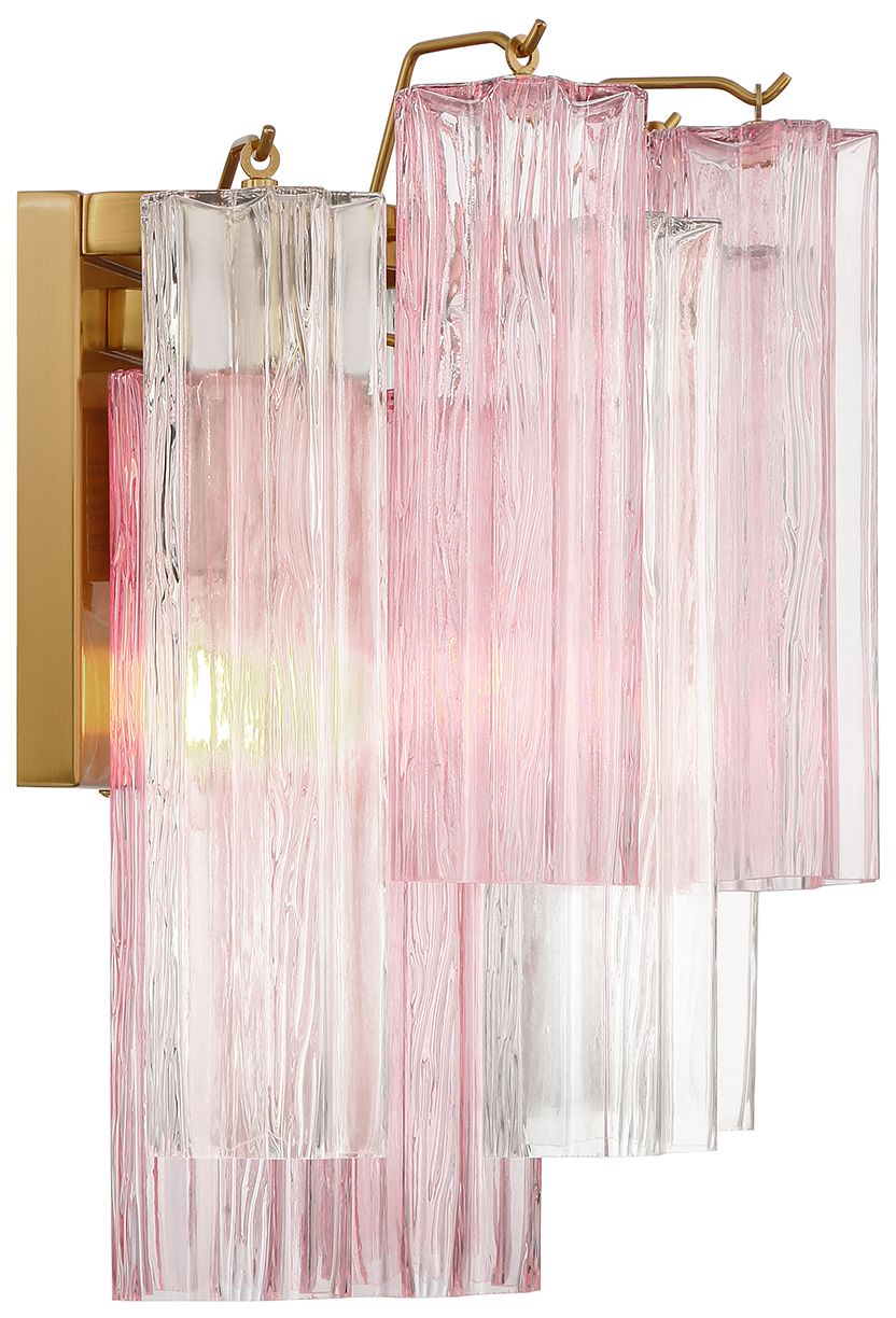 Image 4 Addis 2 Light Aged Brass Sconce more views