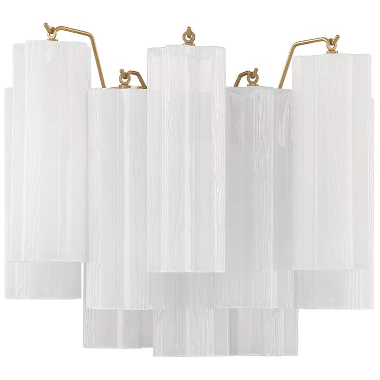Image 1 Addis 2 Light Aged Brass Wall Mount