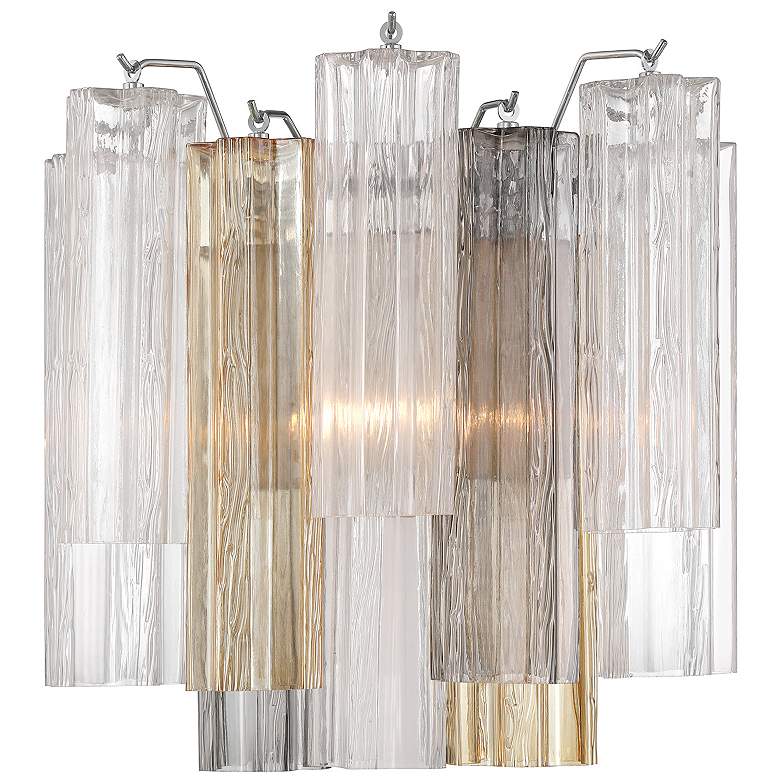Image 2 Addis 2 Light Polished Chrome Sconce