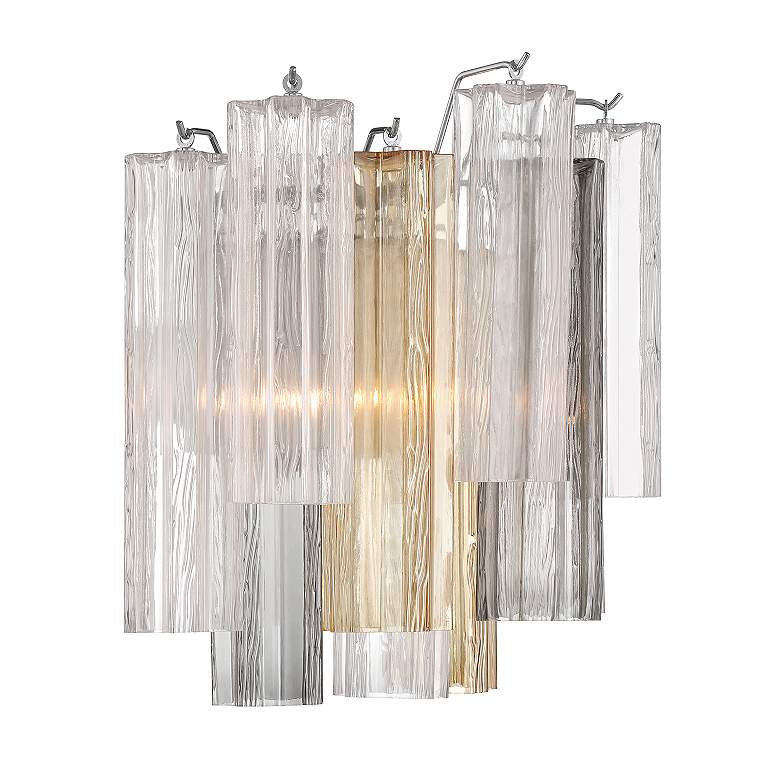 Image 4 Addis 2 Light Polished Chrome Sconce more views