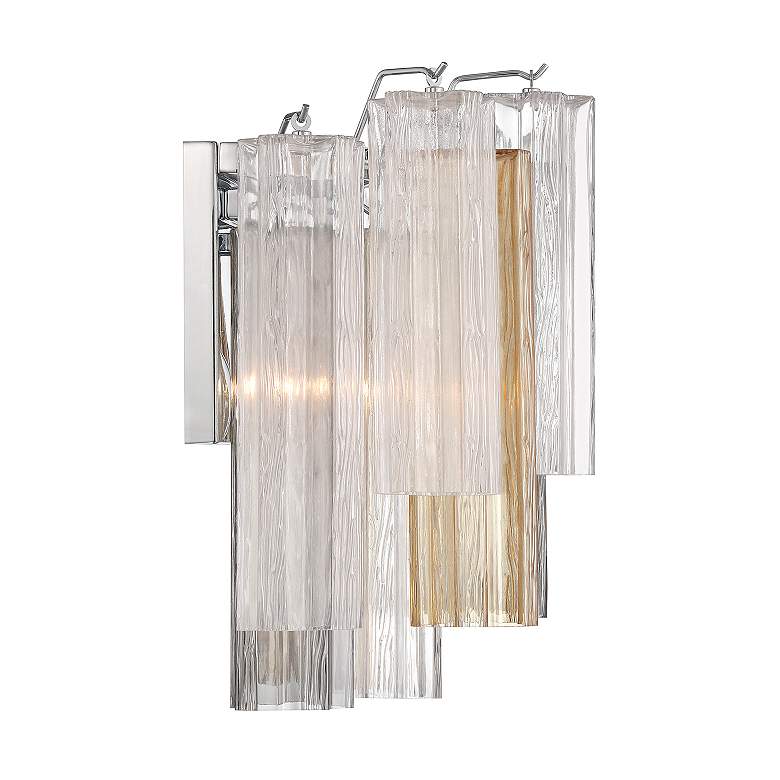 Image 5 Addis 2 Light Polished Chrome Sconce more views