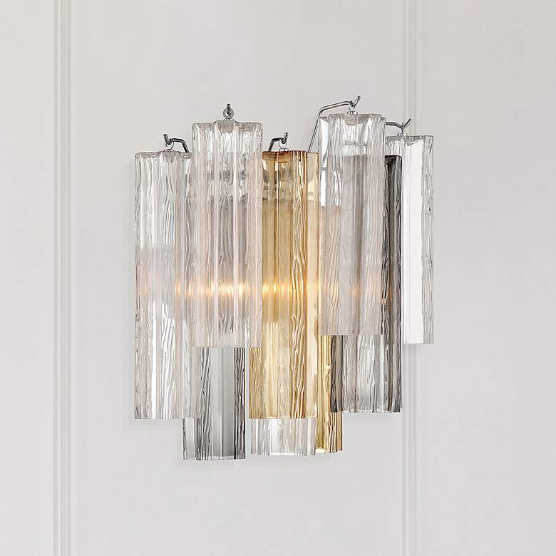 Image 7 Addis 2 Light Polished Chrome Sconce more views