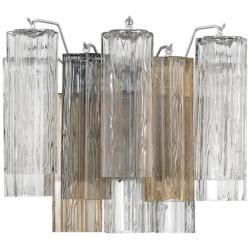 Addis 2 Light Polished Chrome Wall Mount
