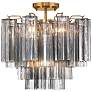 1_Addis 4 Light Aged Brass Semi Flush Mount