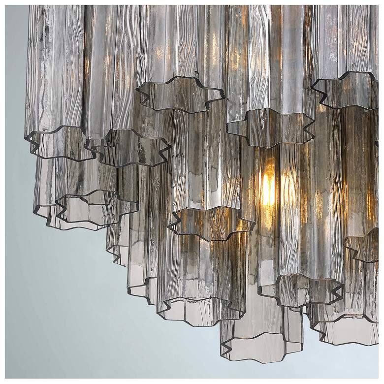 Image 5 Addis 4 Light Aged Brass Semi Flush Mount more views