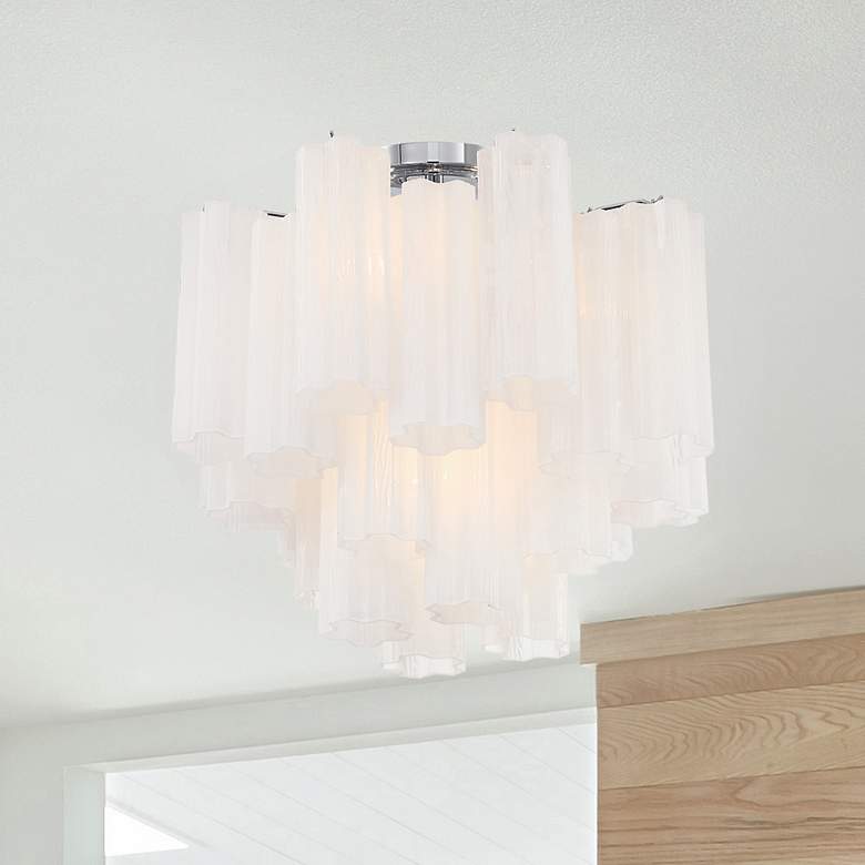 Image 6 Addis 4 Light Polished Chrome Ceiling Mount more views