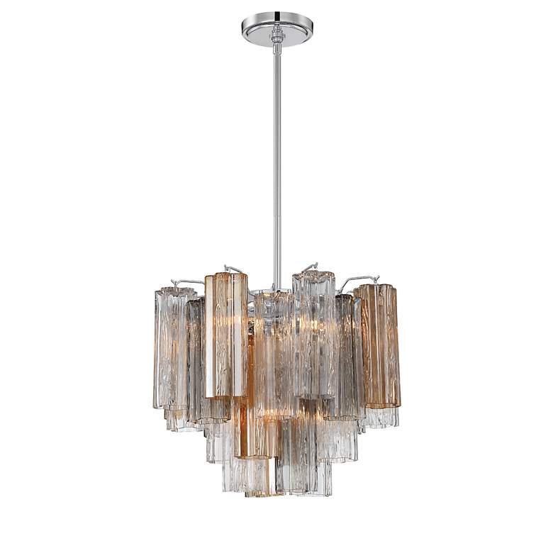 Image 3 Addis 4 Light Polished Chrome Chandelier more views