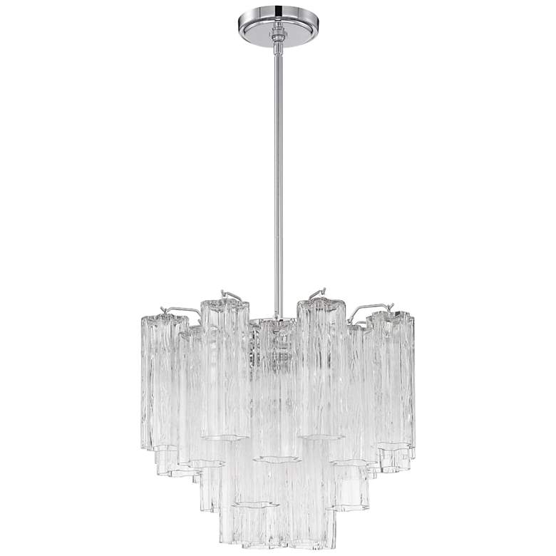 Image 1 Addis 4 Light Polished Chrome Chandelier