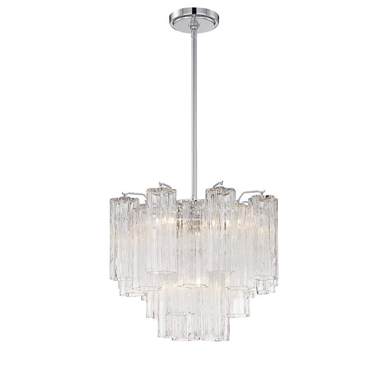 Image 3 Addis 4 Light Polished Chrome Chandelier more views