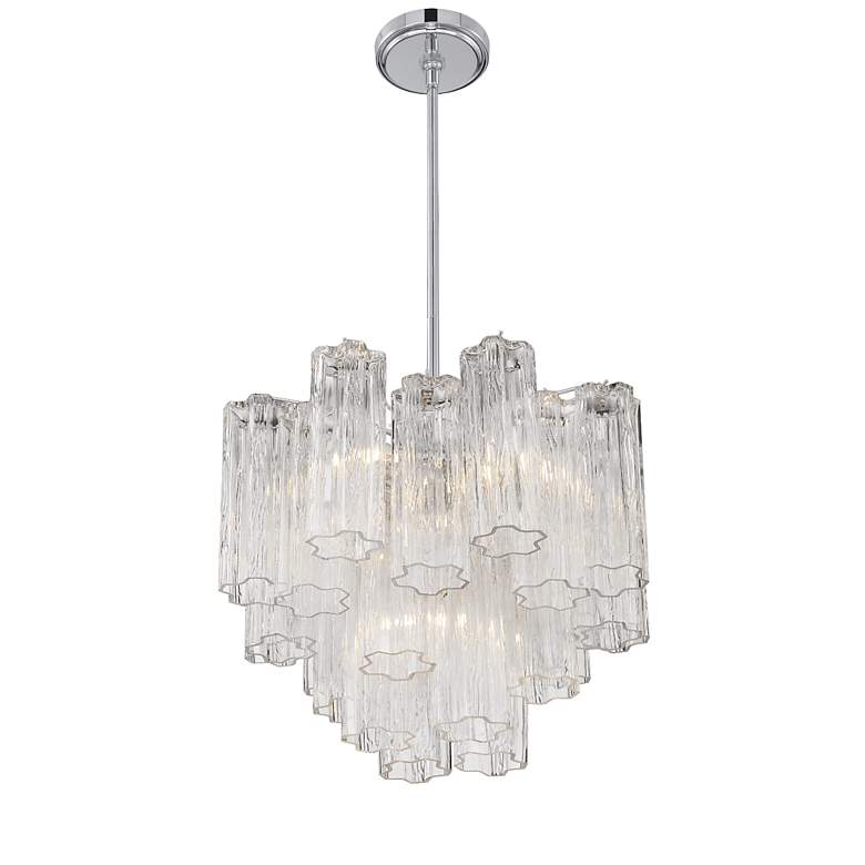 Image 4 Addis 4 Light Polished Chrome Chandelier more views