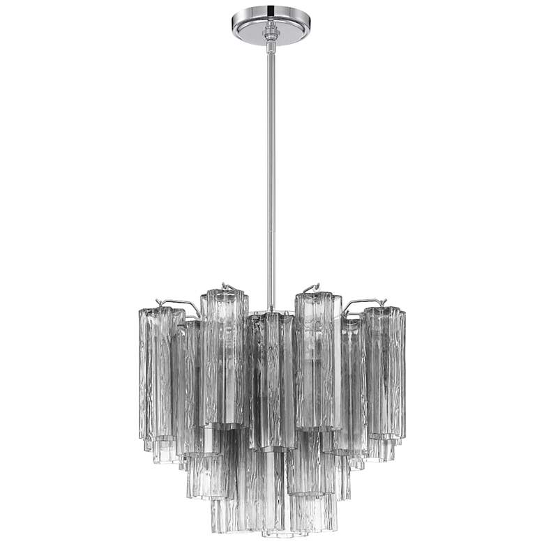 Image 2 Addis 4 Light Polished Chrome Chandelier