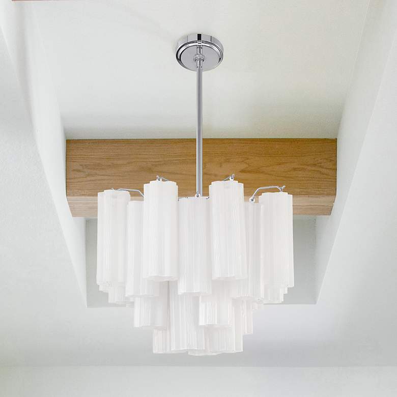 Image 1 Addis 4 Light Polished Chrome Chandelier