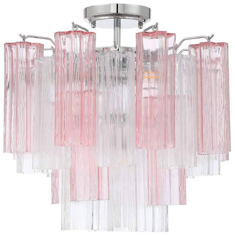 Image 2 Addis 4 Light Polished Chrome Semi Flush Mount more views