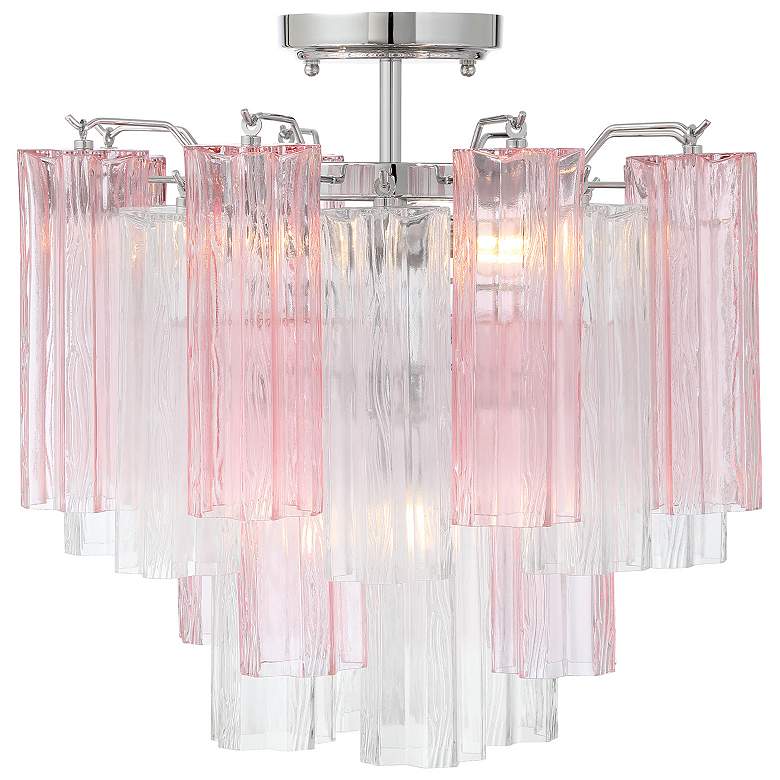 Image 3 Addis 4 Light Polished Chrome Semi Flush Mount more views