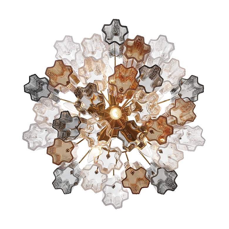 Image 5 Addis 6 Light Aged Brass Chandelier more views