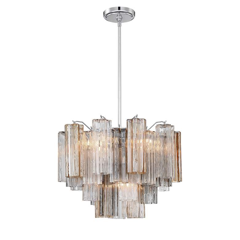 Image 3 Addis 6 Light Polished Chrome Chandelier more views