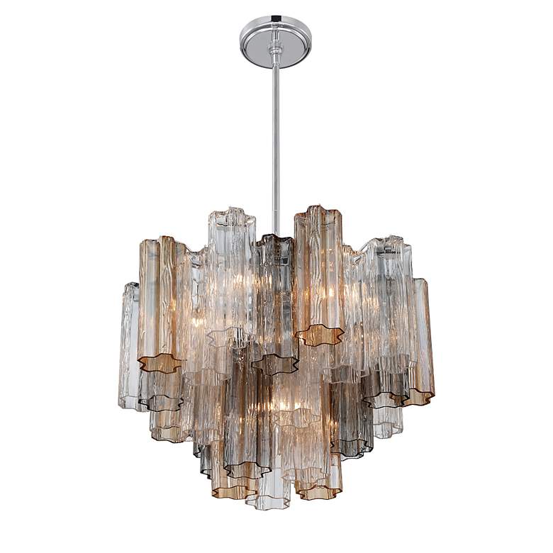 Image 4 Addis 6 Light Polished Chrome Chandelier more views