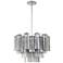 Addis 6 Light Polished Chrome Chandelier