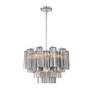 3_Addis 6 Light Polished Chrome Chandelier more views