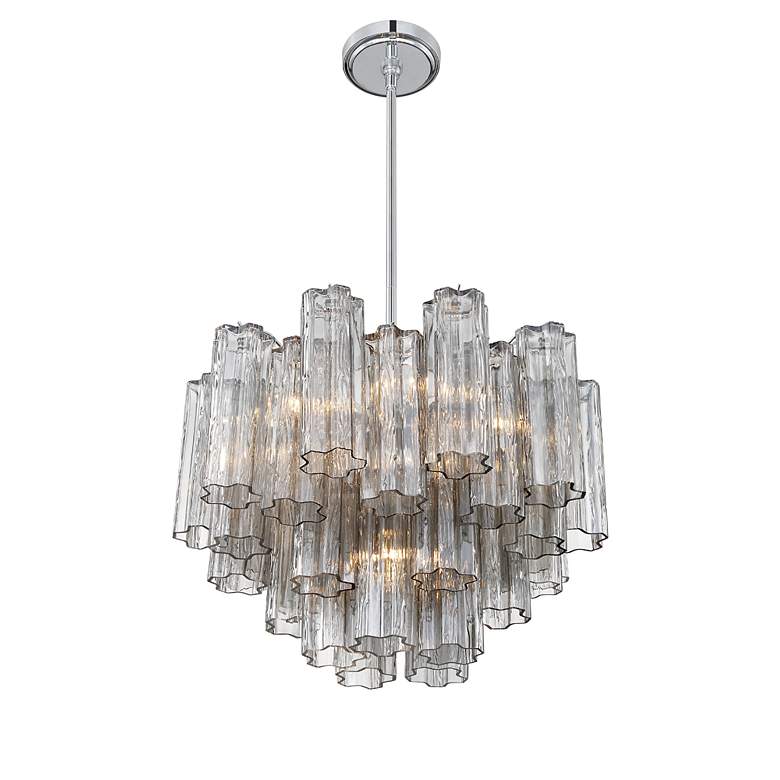 Image 4 Addis 6 Light Polished Chrome Chandelier more views