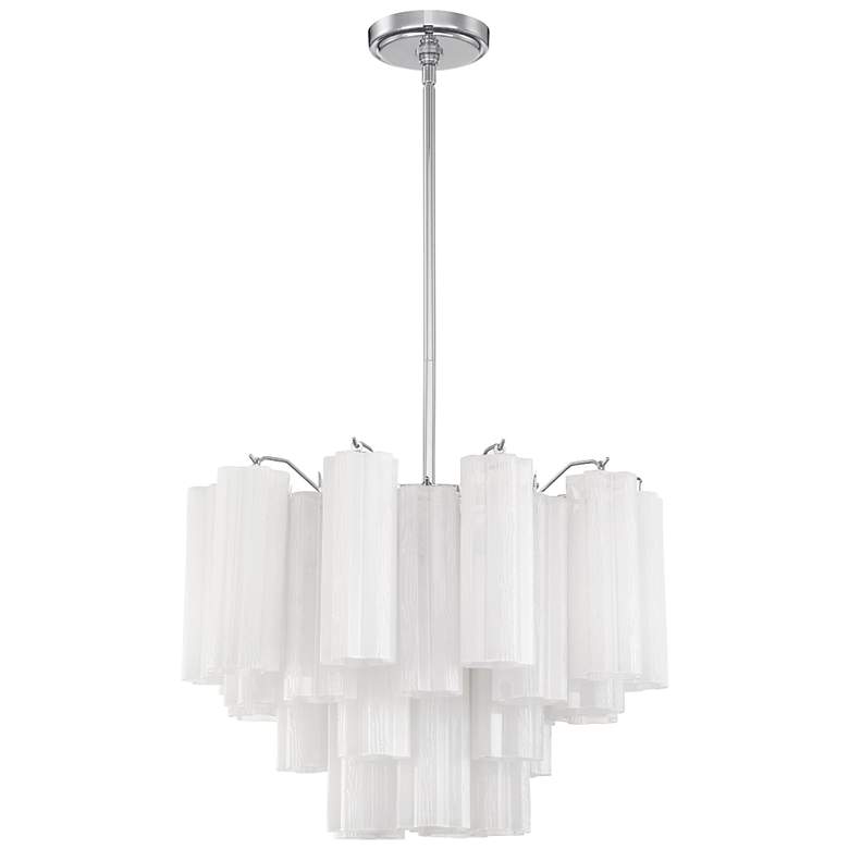 Image 1 Addis 6 Light Polished Chrome Chandelier