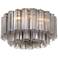 Addis 7 Light Aged Brass Flush Mount