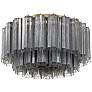 2_Addis 7 Light Aged Brass Flush Mount more views