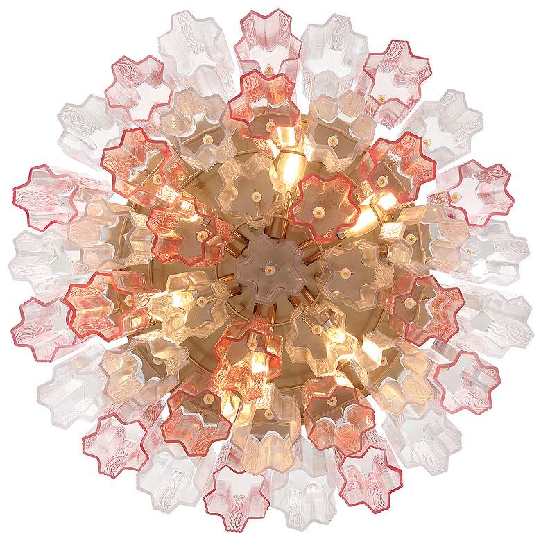 Image 3 Addis 7 Light Aged Brass Flush Mount more views