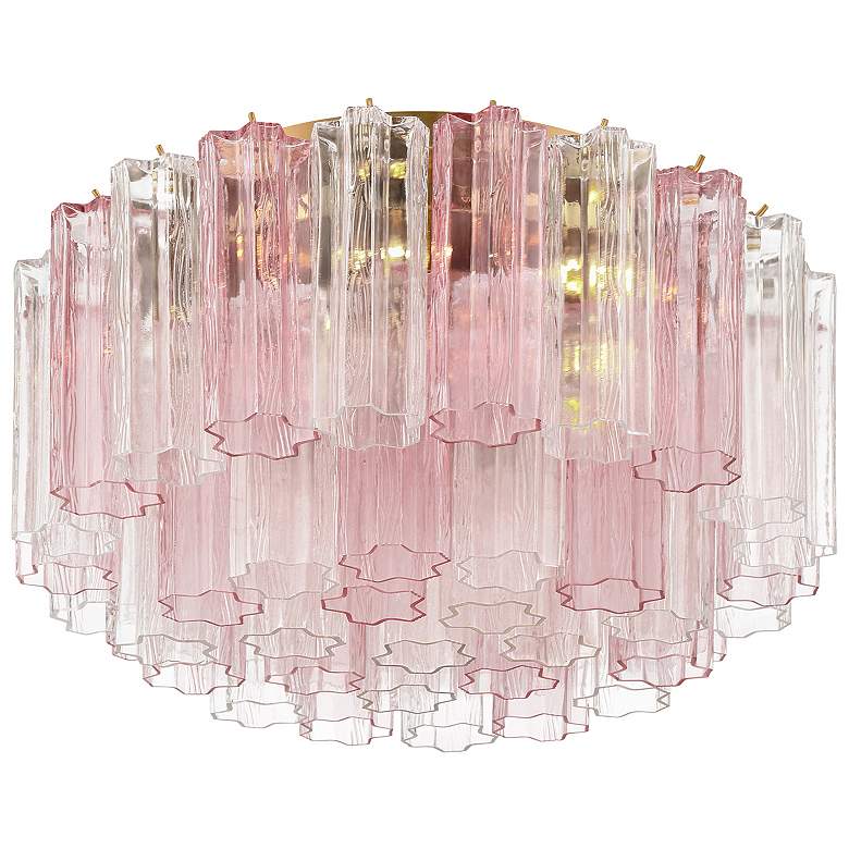 Image 4 Addis 7 Light Aged Brass Flush Mount more views