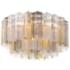 Addis 7 Light Polished Chrome Flush Mount
