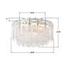 7_Addis 7 Light Polished Chrome Flush Mount more views