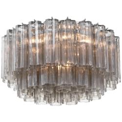 Addis 7 Light Polished Chrome Flush Mount