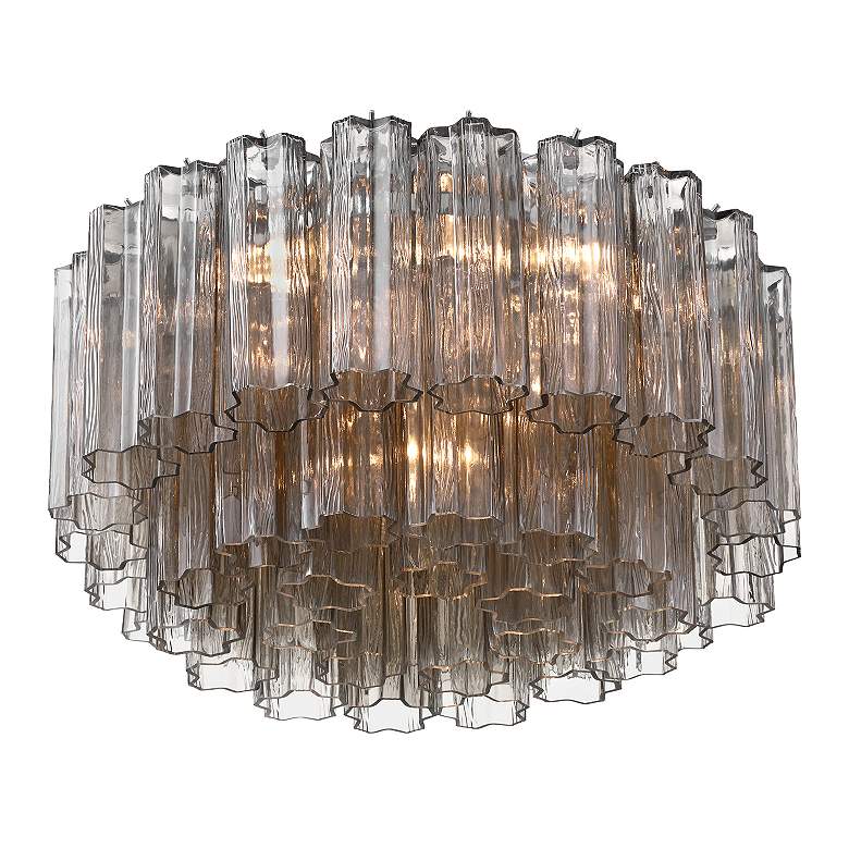 Image 4 Addis 7 Light Polished Chrome Flush Mount more views