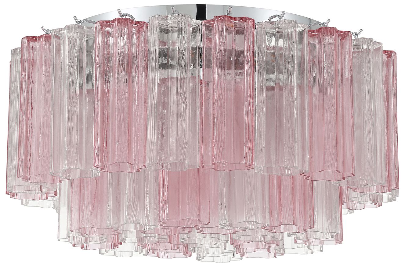 Image 2 Addis 7 Light Polished Chrome Flush Mount more views